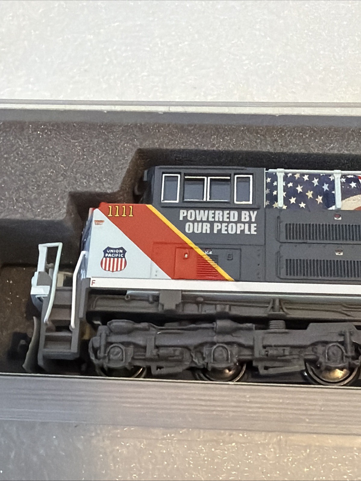 Kato N Scale EMD SD70ACe UP #1111 “Powered By Our People” Used Tested Runs