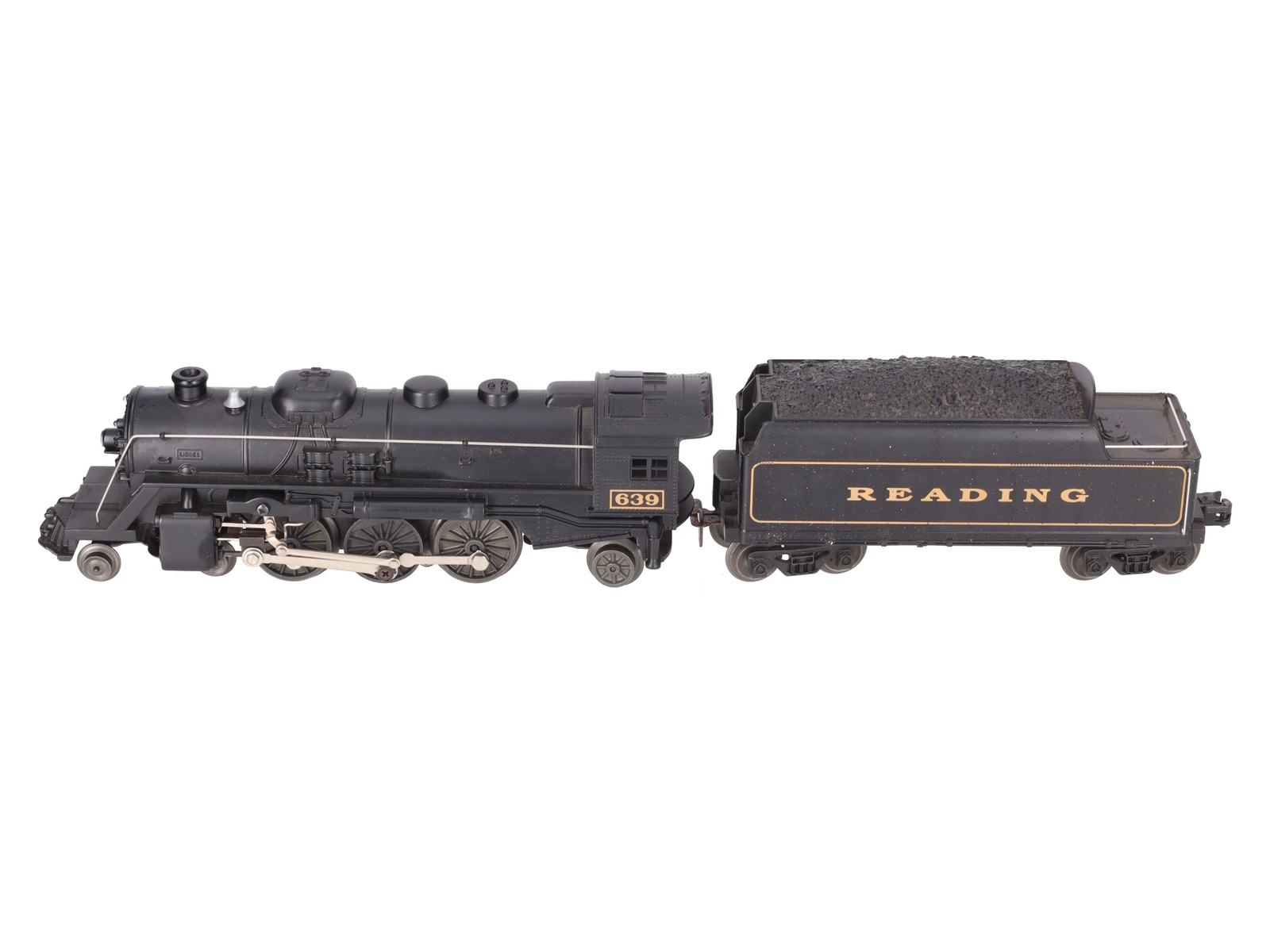 Lionel 6-18639 O Gauge Reading 4-6-2 Steam Locomotive & Tender #639/Box