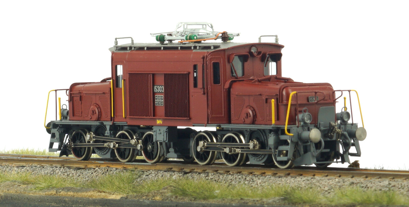 METROPOLITAN SA 757 H0 HO BRASS SBB-CFF Seethal De 6/6 No. 15 301 super brun