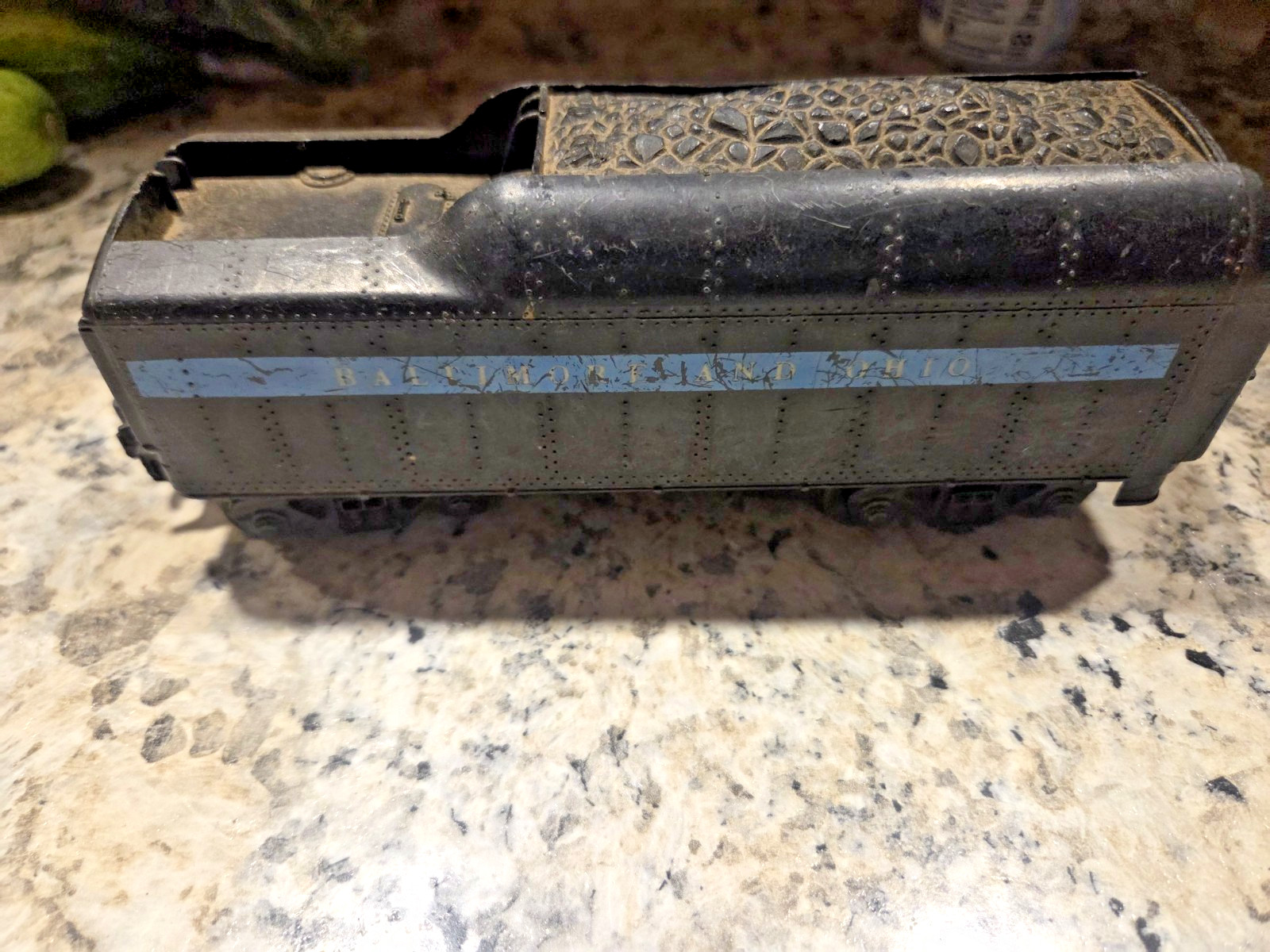 Lionel O/O-27 Baltimore & Ohio Steam Engine Coal Tender Estate Find