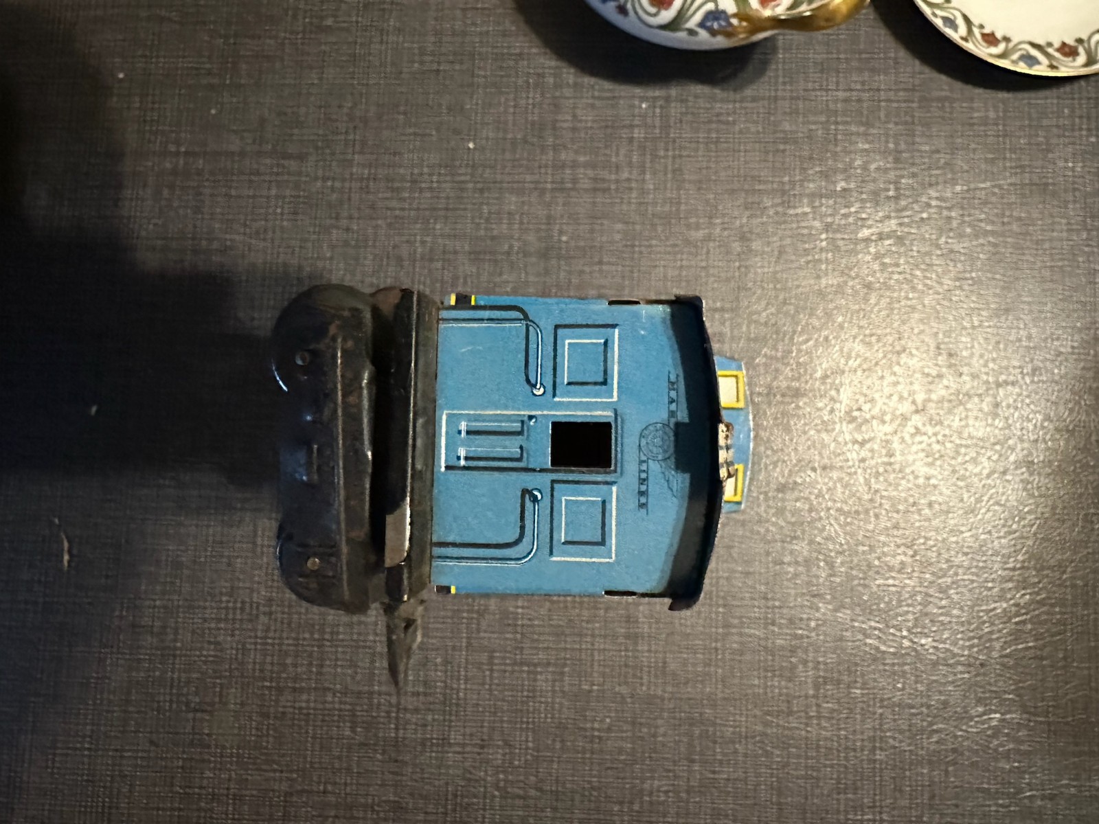 Marx C509 Baltimore & Ohio Caboose 7 Inch Tin 4 Wheel Caboose