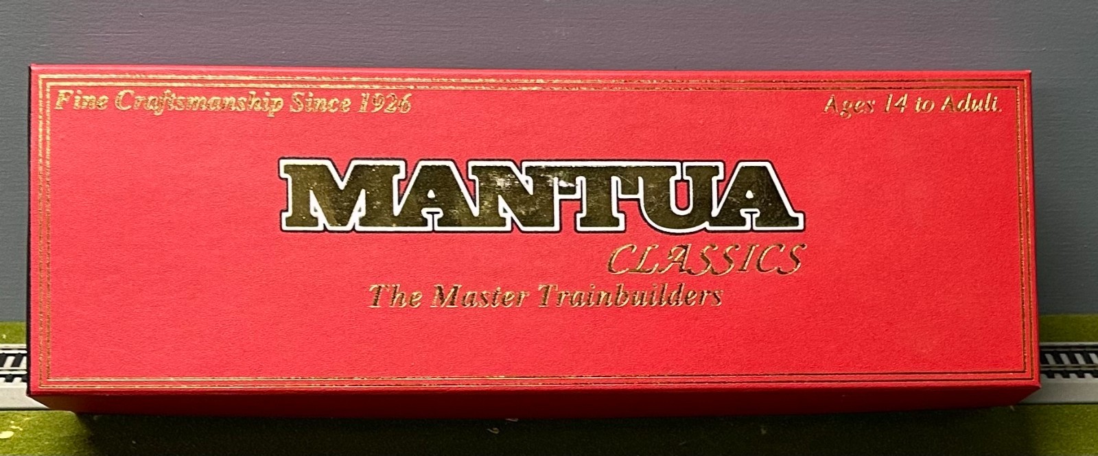 Mantua 345004 HO Scale 2-6-6-2 Articulated w/ Tender Flywheel Drive Undecorated
