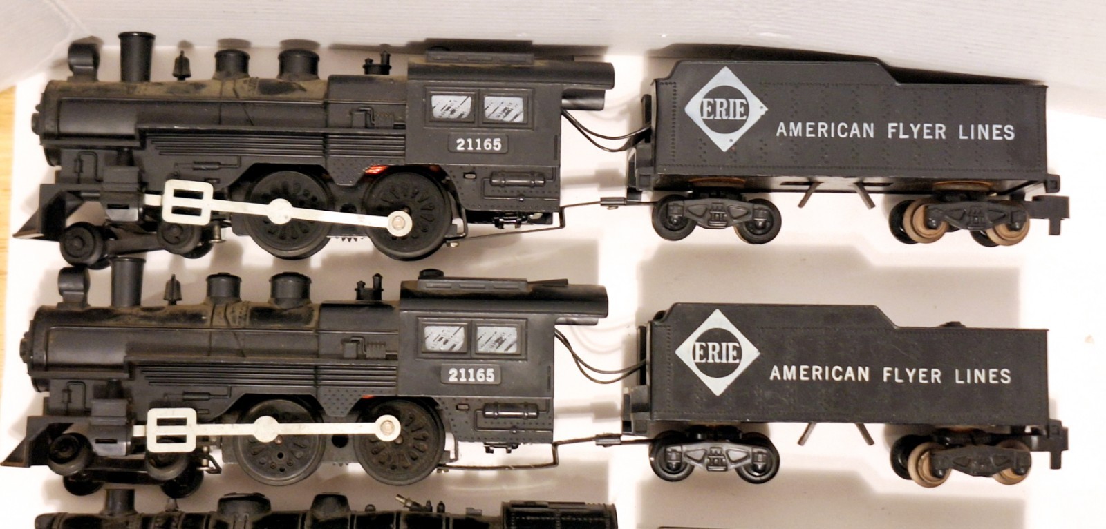 Vintage American Flyer S-Gauge Trains Lot 8 Steam Locomotives w Tenders Most Run