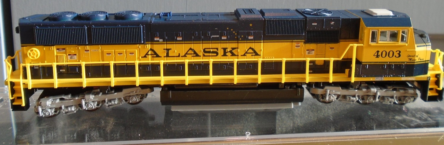 KATO #176-6410 N SCALE SD70MAC Alaska RR #4003 Spirit of Moose Pass NEW IN BOX