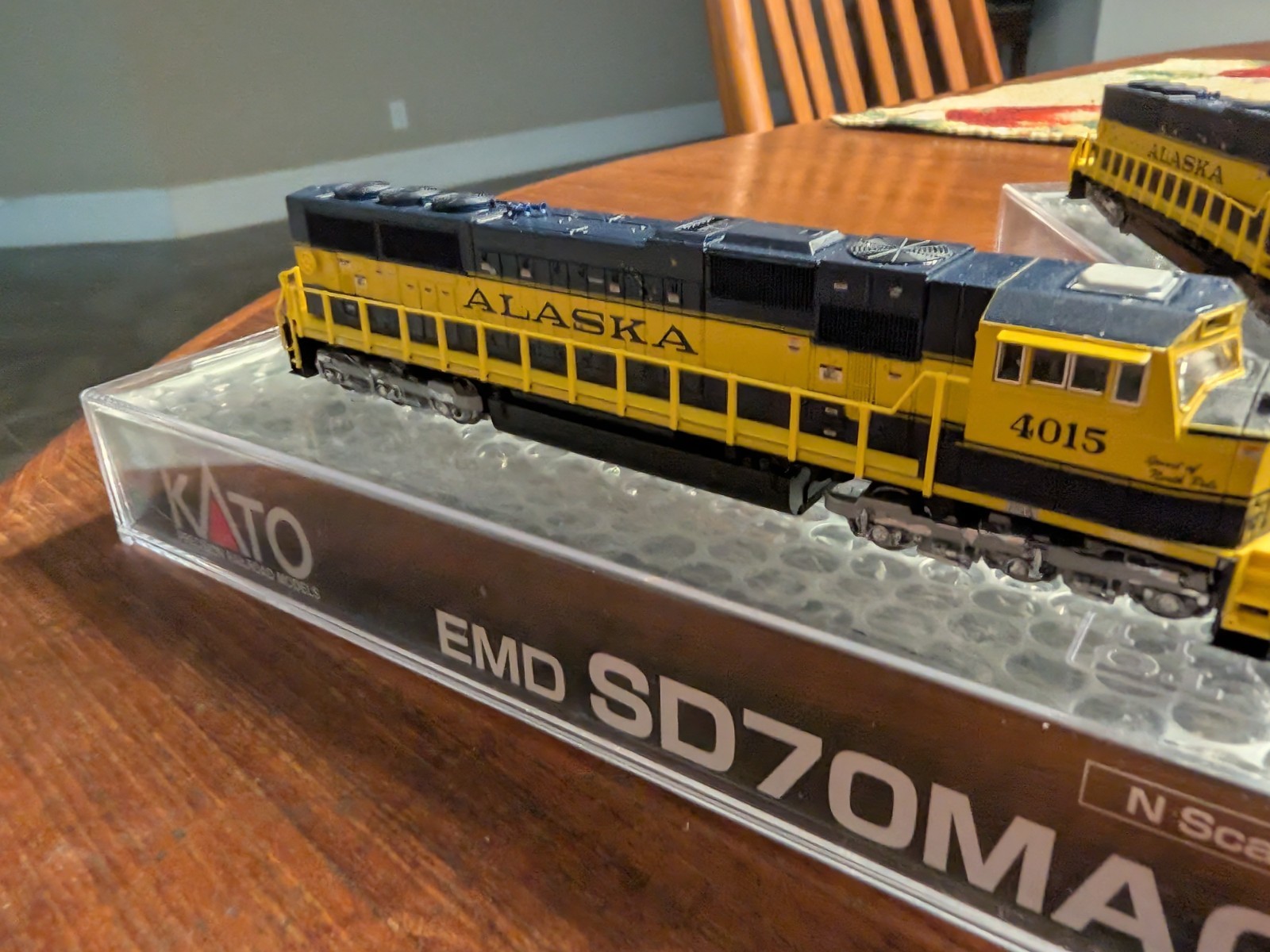 ALASKA RR SD70MAC 4003 Kato N Scale 176-6410-S ESU LokSound DCC Decoder