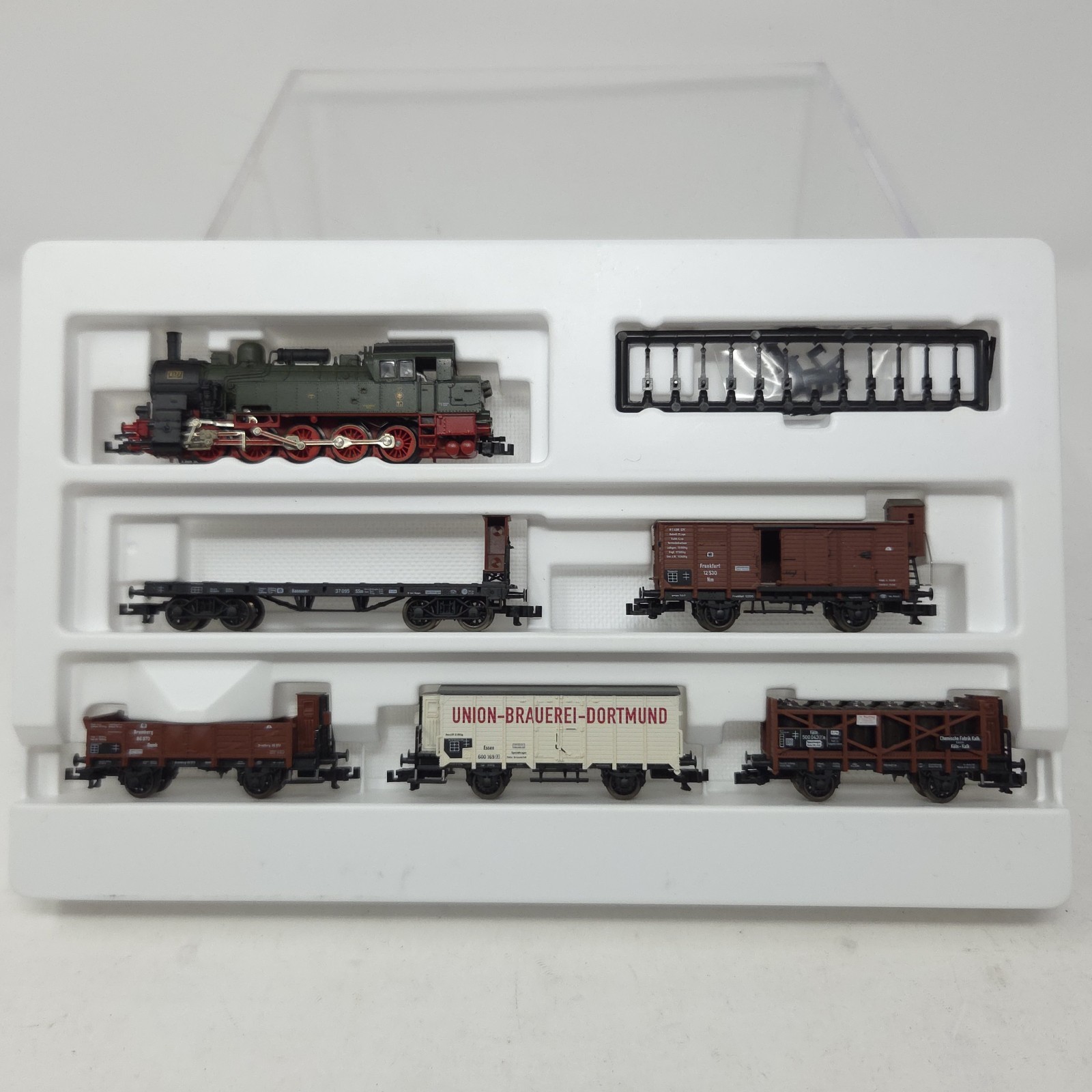 Fleischmann 7893 Prussian Freight Train With Steam Kpev N Gauge Limited Edition