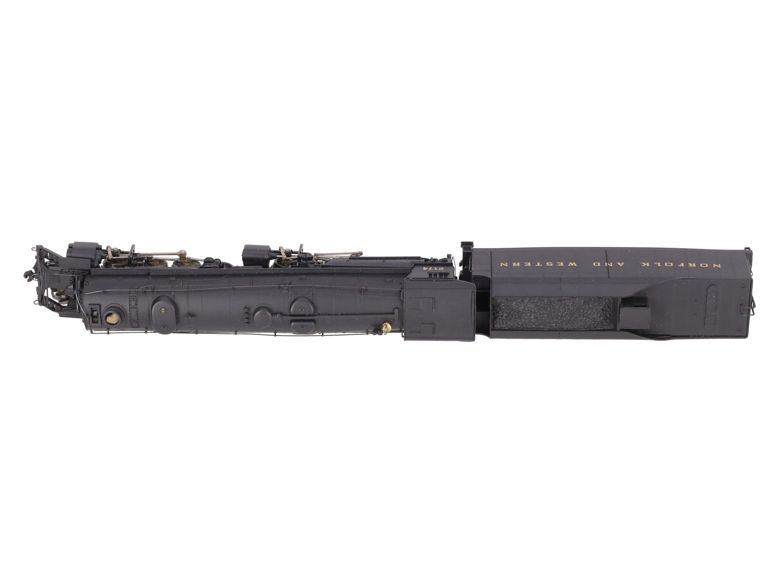 Rivarossi 1593 HO Norfolk and Western Mallet Y6B Locomotive and Tender #2174/Box