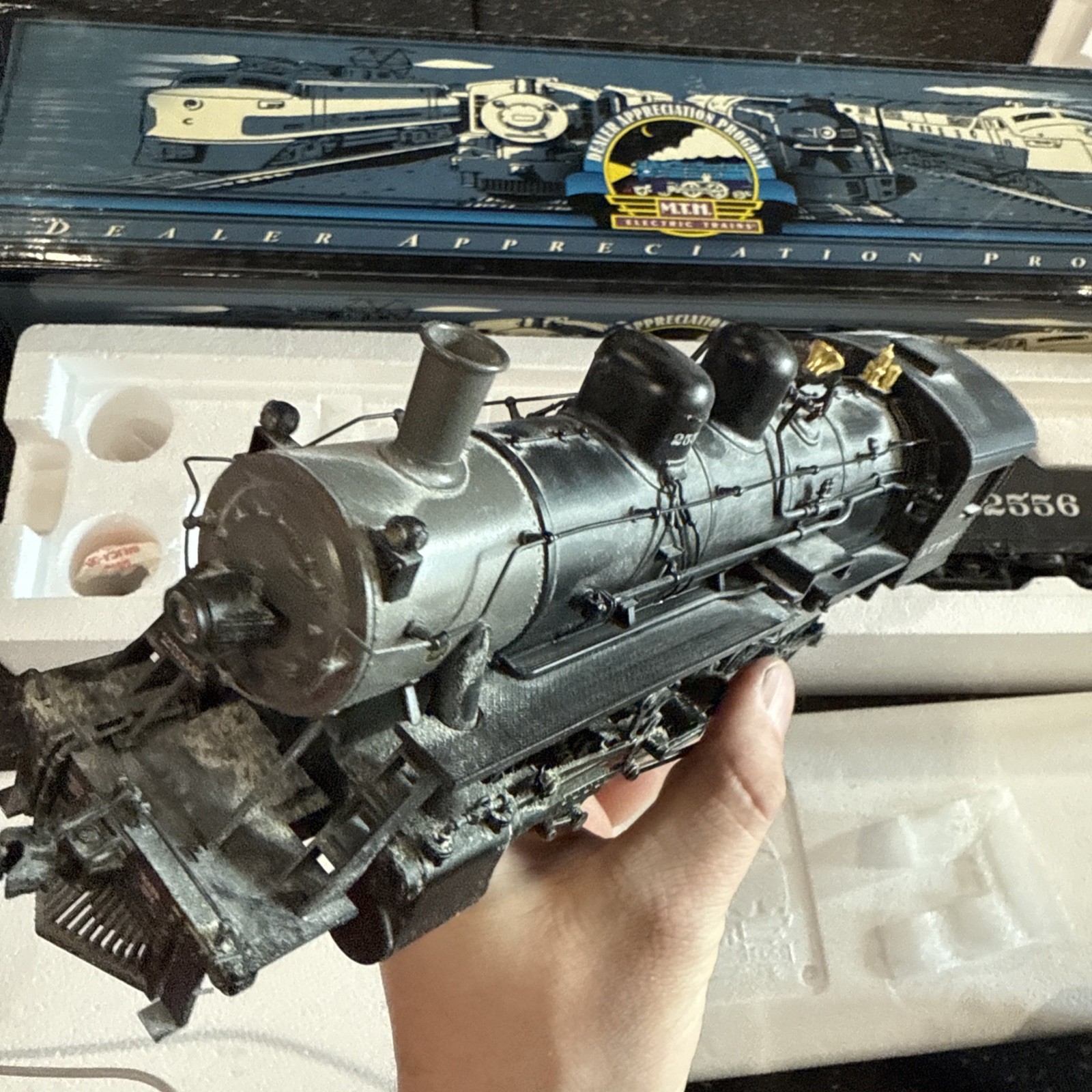 MTH 20-80008A 2-10-0 Russian Decapod Steam Engine Proto Sounds Box