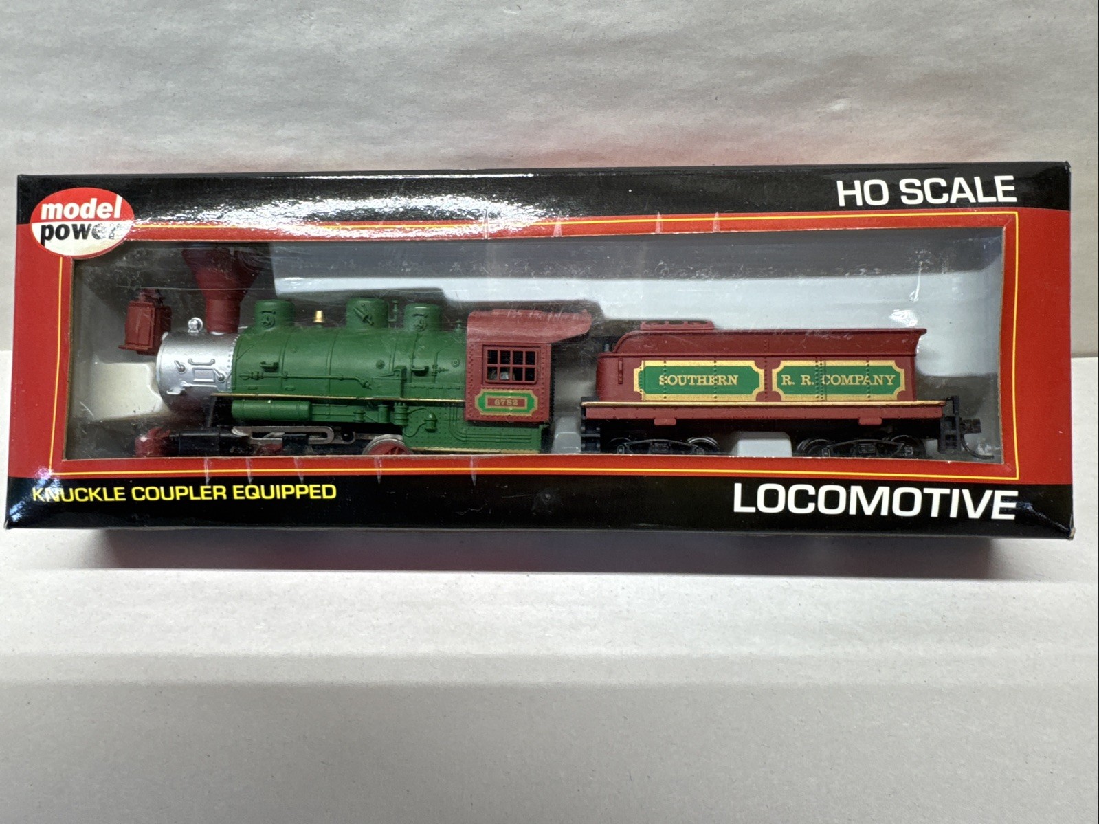 HO Scale 0-4-0 Fat Boy Model Power 6782 Southern w/Tender #96782 Knuckle Coup