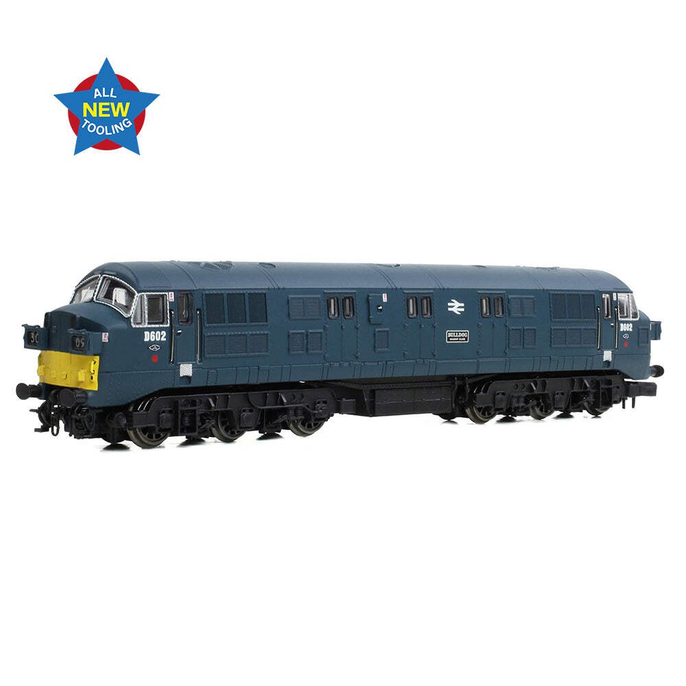 EFE Rail E84524 N Gauge Class 41 ‘Warship’ H/C Box D602 ‘Bulldog’ BR Blue (SYP)