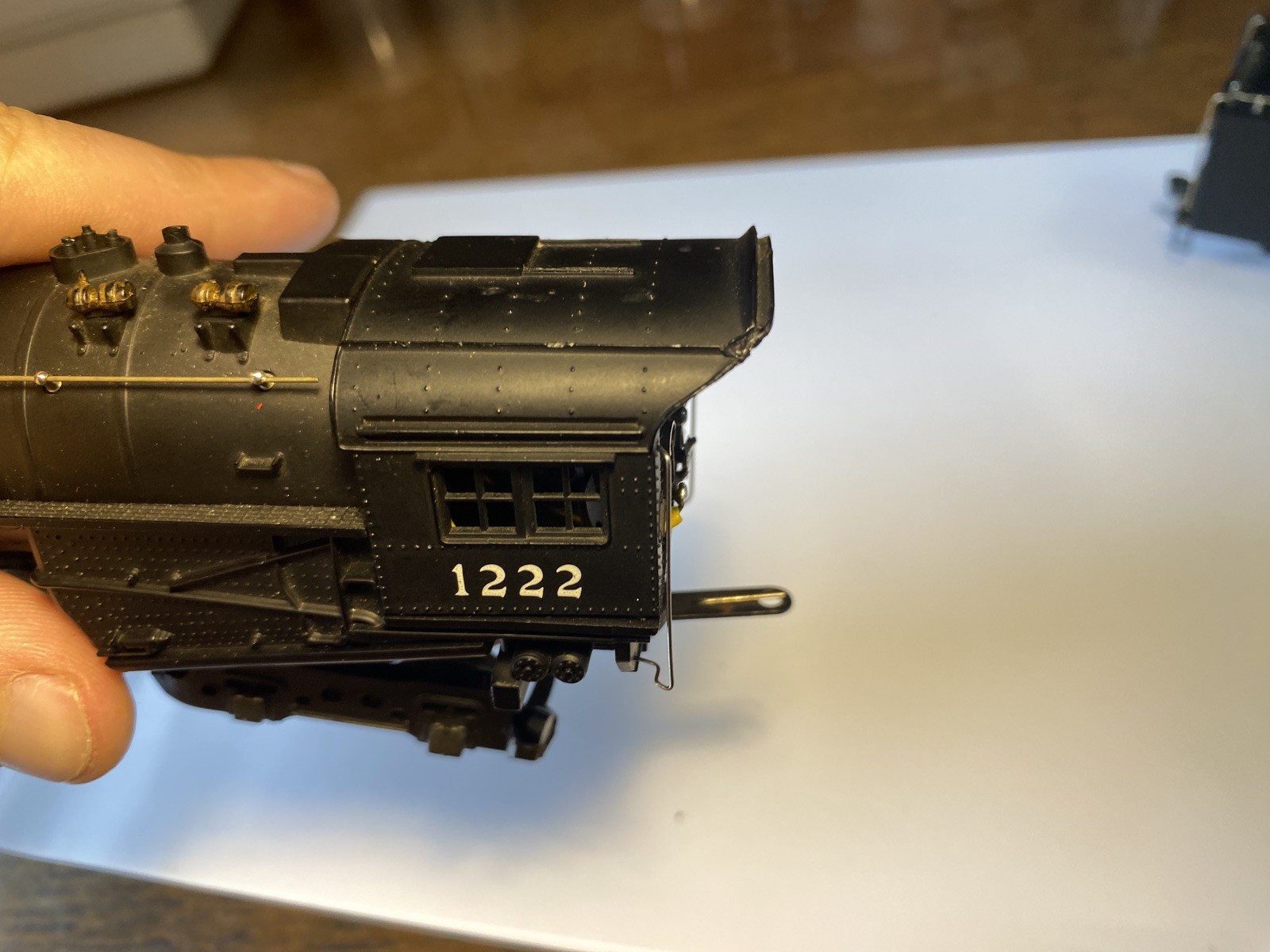 ENHANCED ACCURACY/KIT-BASHED HO scale Rivarossi Pere Marquette Berkshire #1222