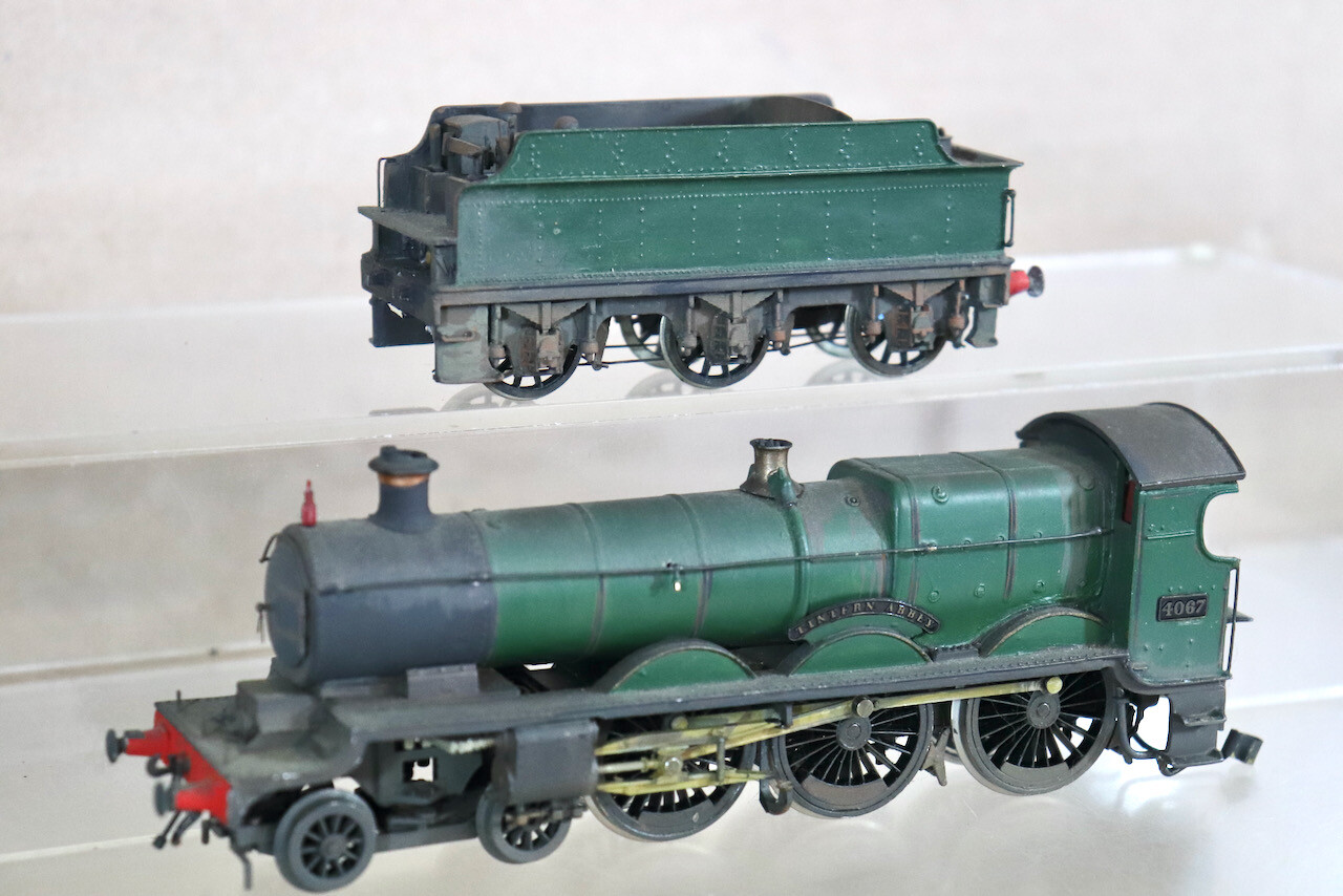 WILLS AIRFIX REPAIR KIT BUILT GWR 4-6-0 CLASS 4000 LOCO 4067 TINTERN ABBEY oa
