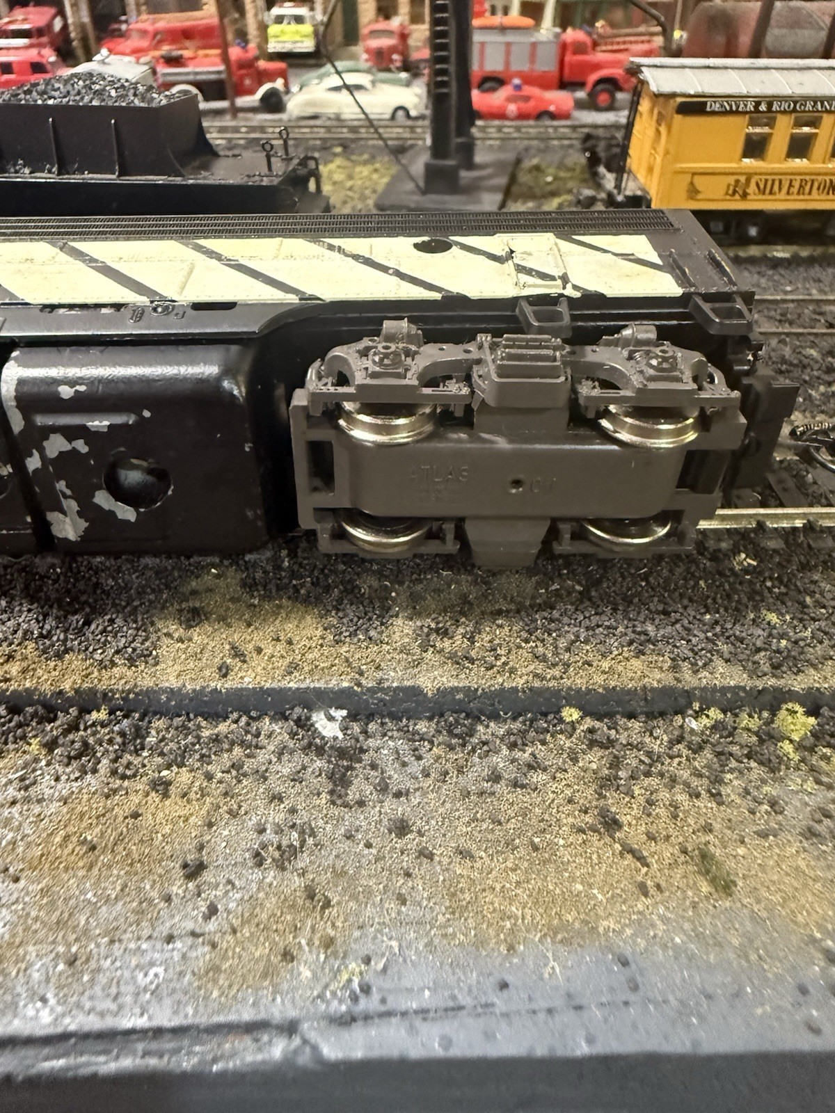Atlas Roco HO Canadian National Zebra Fp7 Diesel