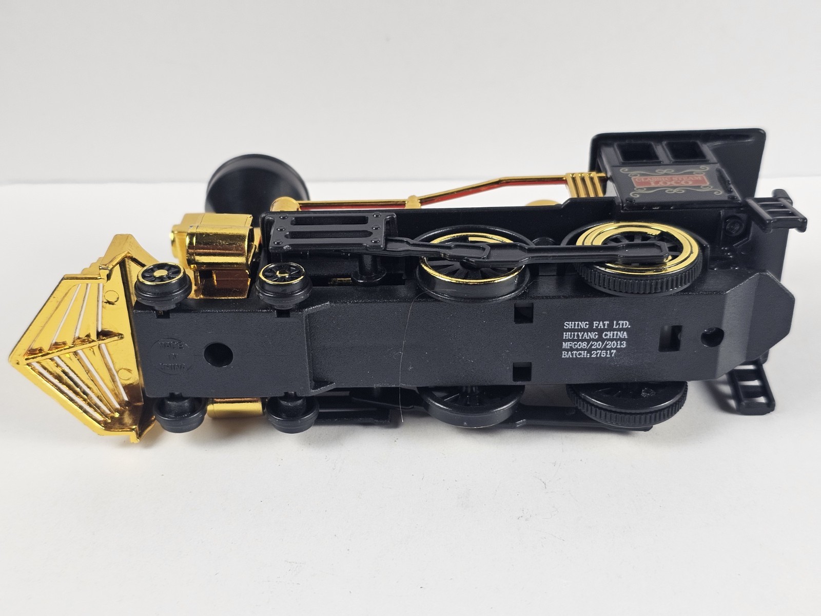 Classic Steam Loco Toy Train Red Black Gold Locomotive 2013 Batch 27517