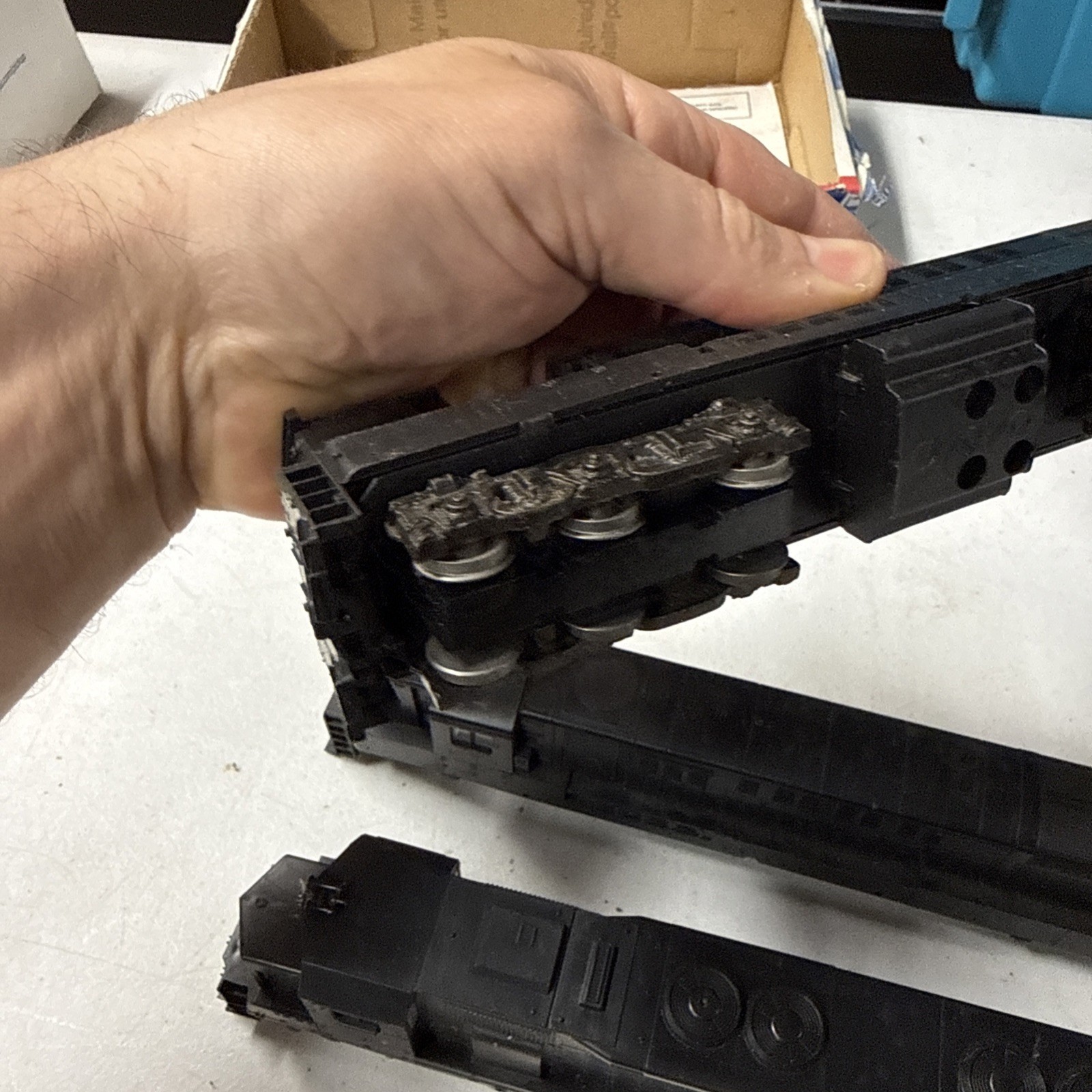 Athearn HO 4160 SD45 Powered Undecorated Black Diesel Locomotive lot