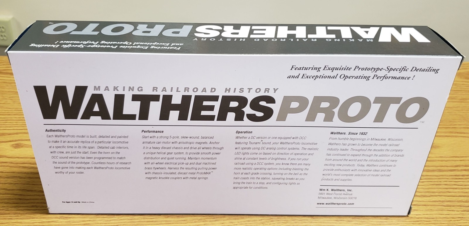 NEW WALTHERS HO PROTO 920-48277 EMD F3 A SANTA FE Loco # 20C – DC / DCC READY