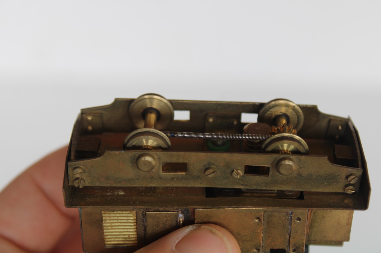 Vintage HO Brass Tetsudo Mokeisha Diesel Critter Industrial Switcher w/ Box