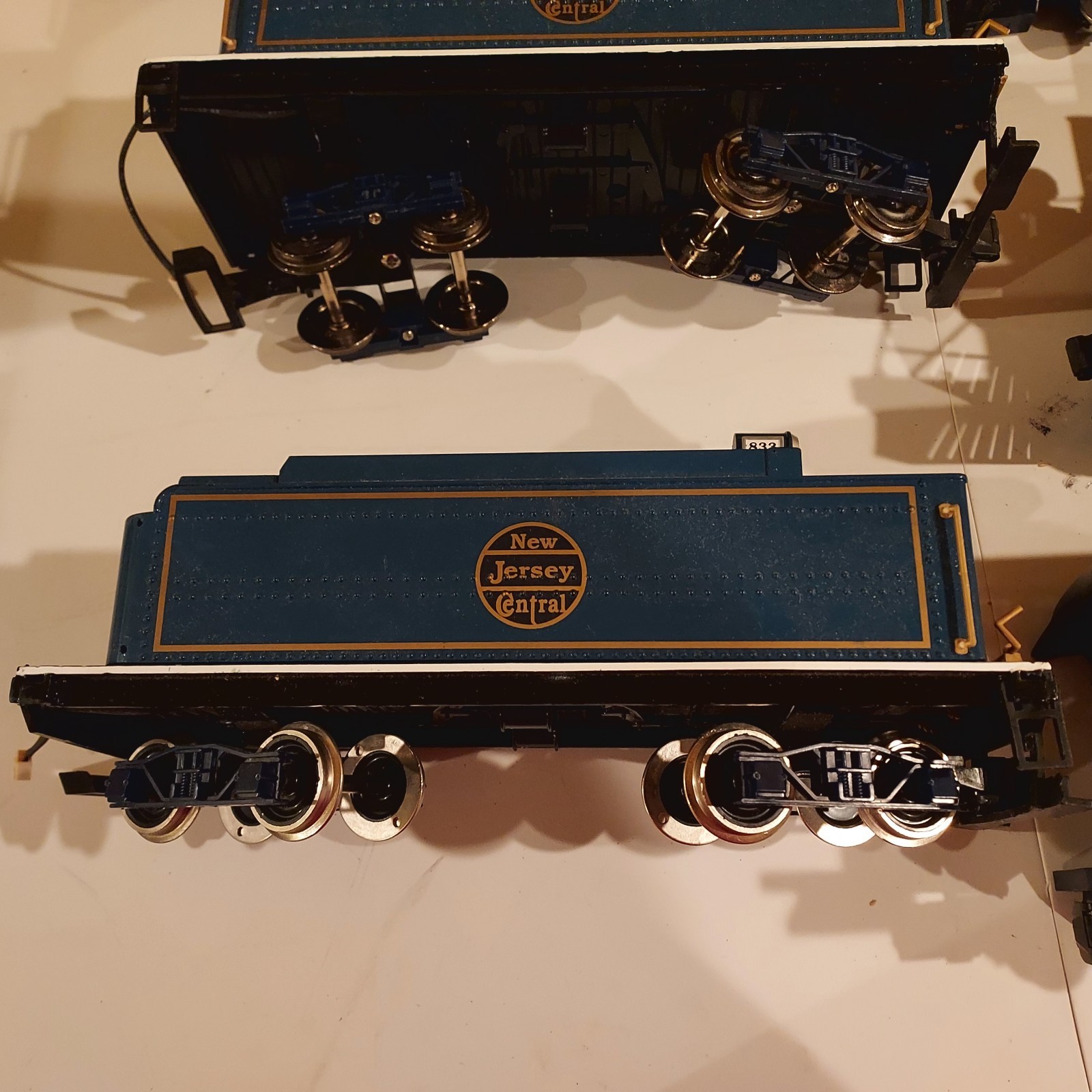 Bachman G Scale Blue Comet Train And Parts For Restoration Or Parts As Is