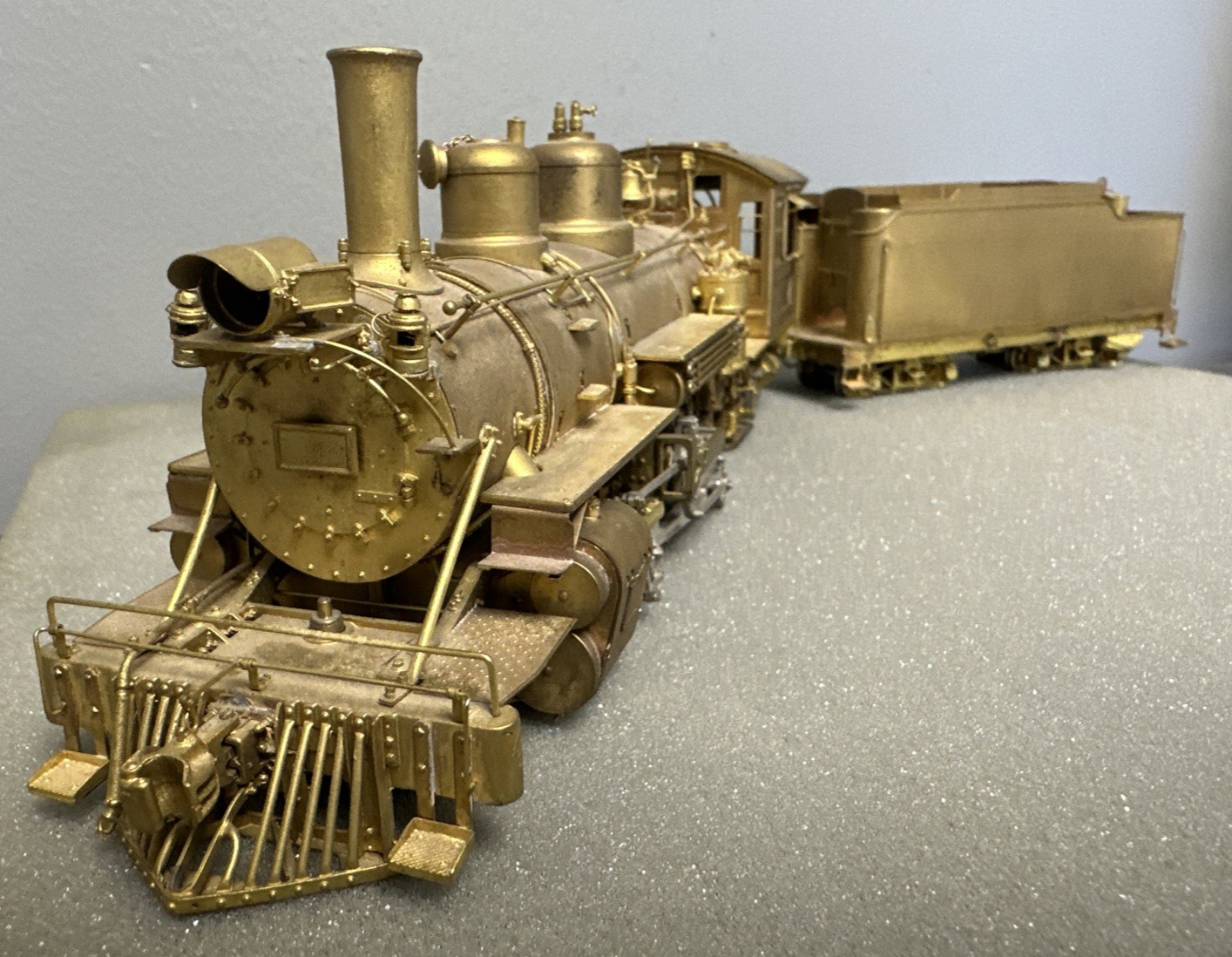 Pacific Fast Mail On3 Brass 2-8-2 K-27 Steam Locomotive D&RGW Unpainted Runs