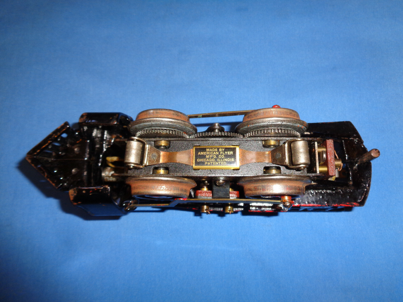 Rare American Flyer Pre-war Cast Iron #3197 Steam Locomotive. Runs.