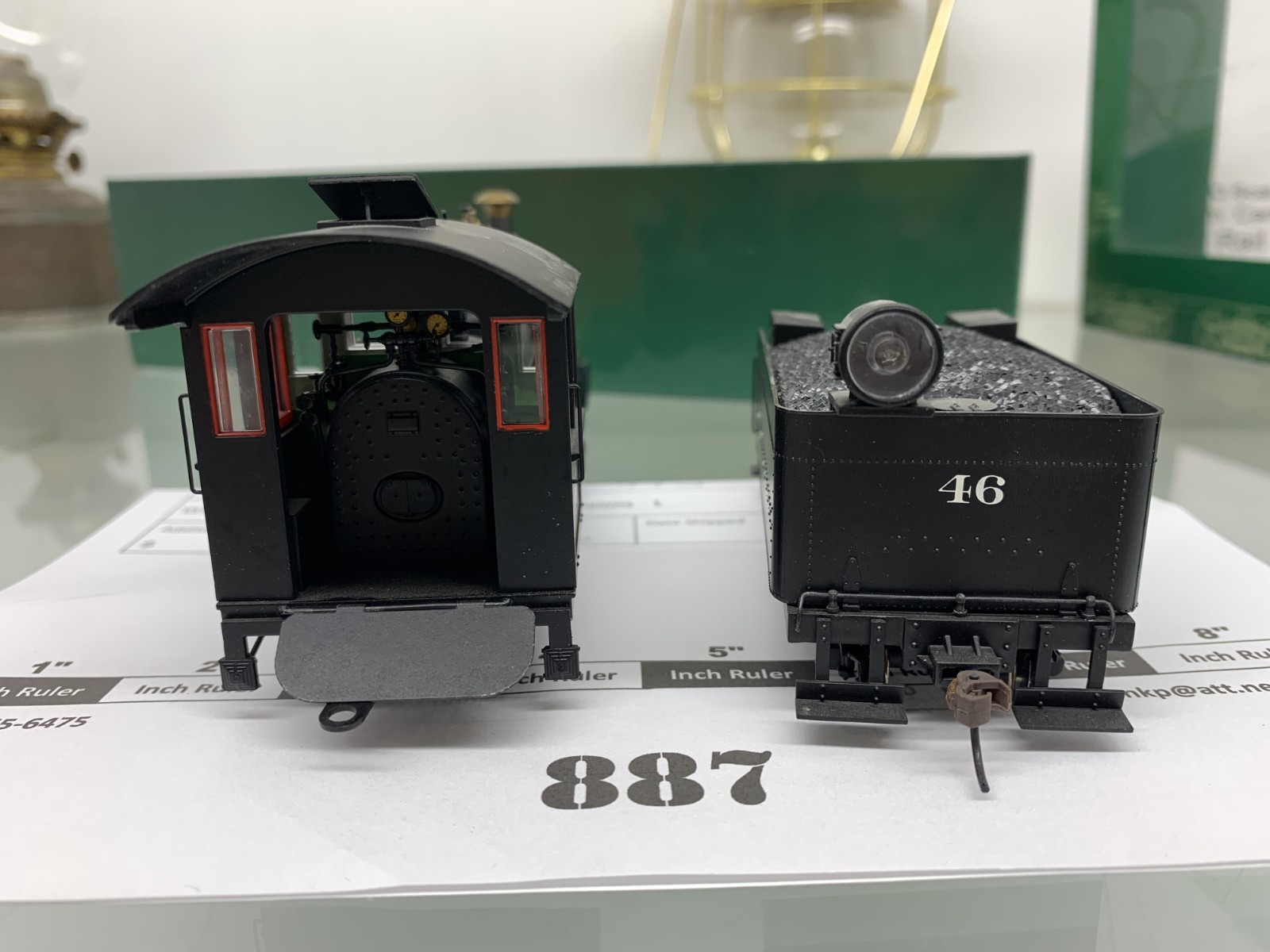 887 Spectrum Bachmann Colorado Mining Co. 2-6-6-2 w/Tender On30 Scale 1:48 DCC