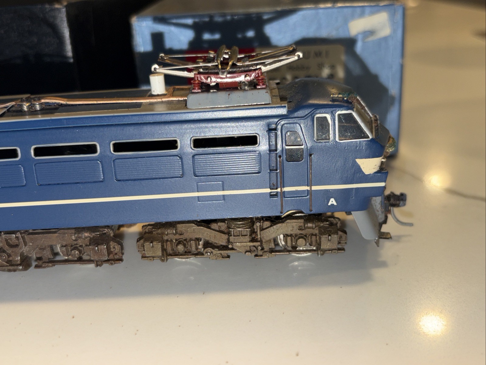 KATSUMI EF66 Electric Locomotive HO Scale brass Model Train EF-66