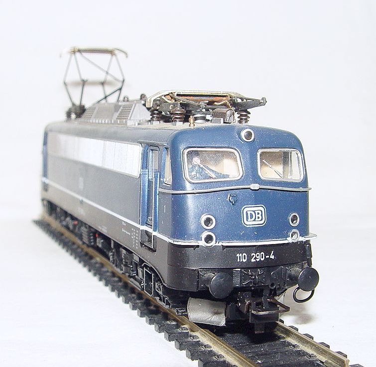 Roco DC HO 1:87 Deutsche Bundesbahn BR 110 Blue ELECTRIC LOCOMOTIVE MIB`78 RARE!