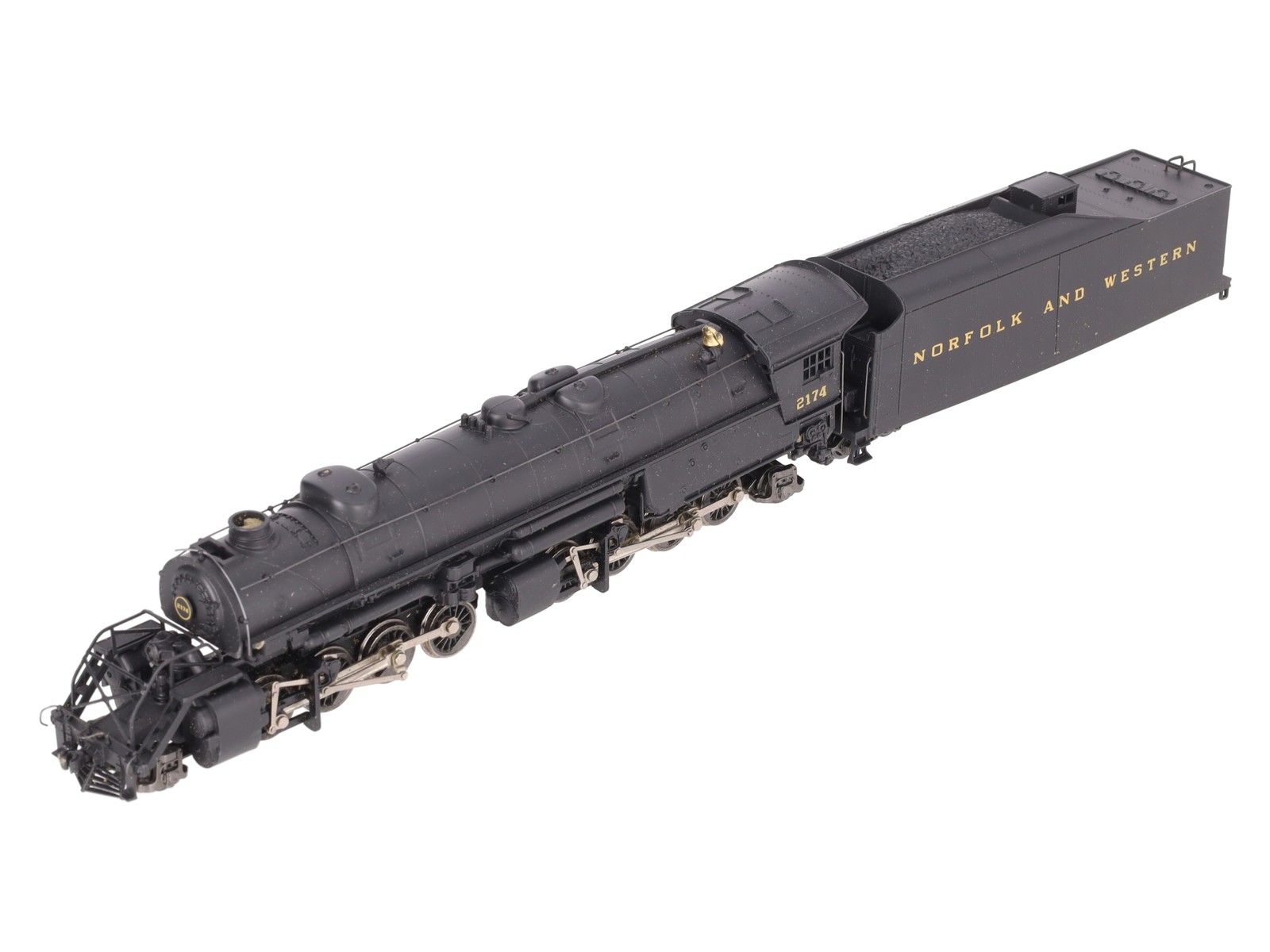 Rivarossi 1593 HO Norfolk and Western Mallet Y6B Locomotive and Tender #2174/Box