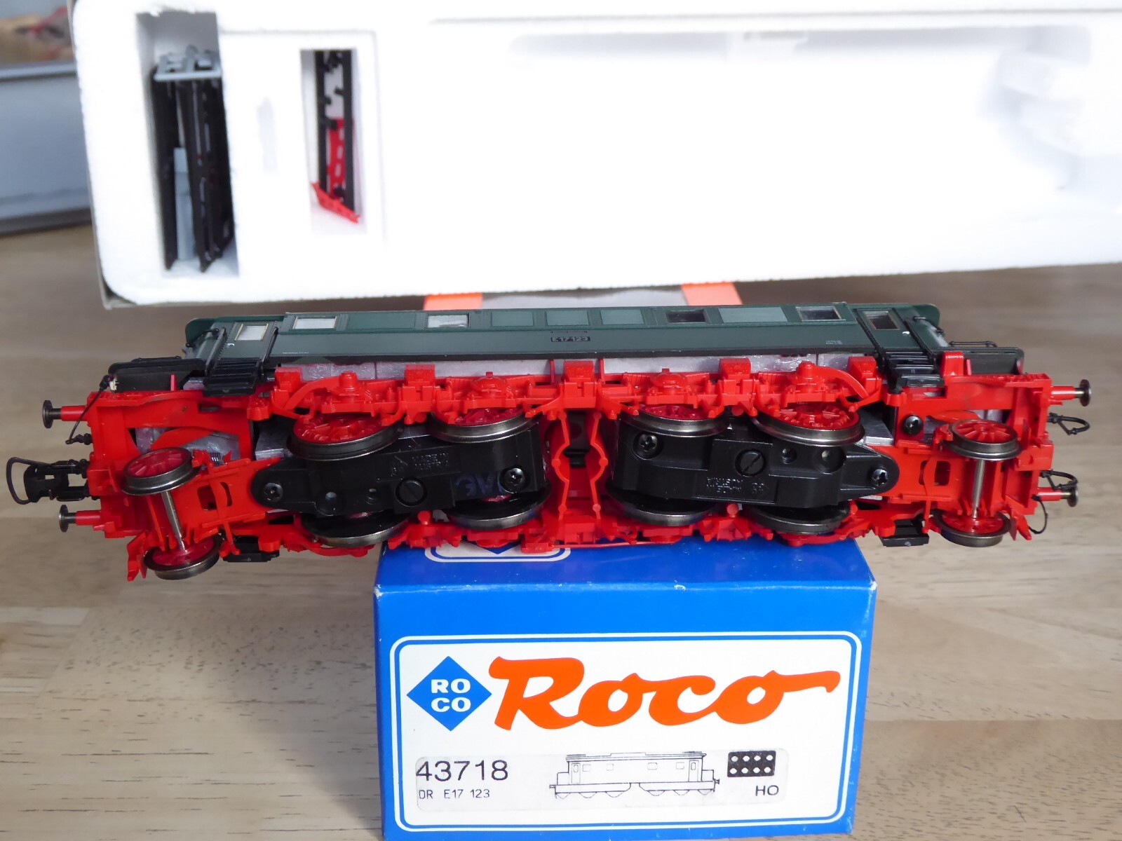Roco 43718 H0 Dcc-Digital Locomotive E 17 123 the Dr Epoch 3 Well Preserved, Ob