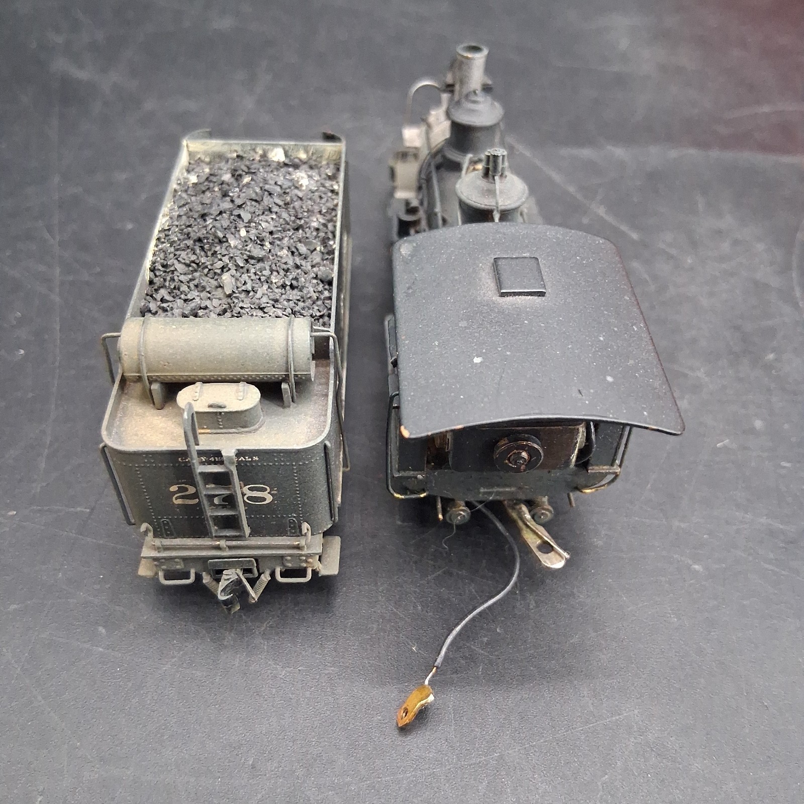 Westside Model Co HOn3 Brass 2-8-0 Class C-16 D&RGW #278 Custom Painted