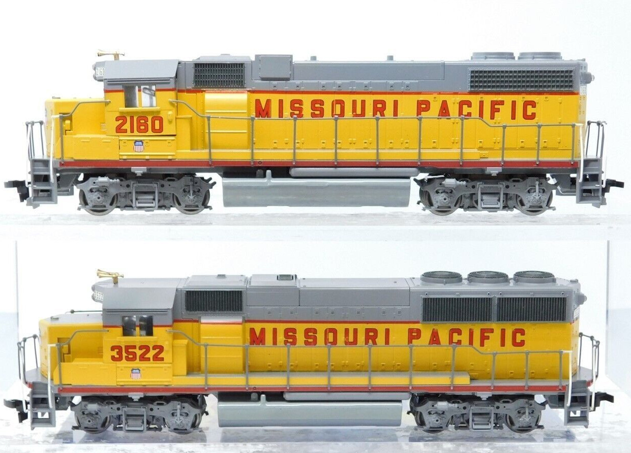 HO EMD GP50 (Pwd) + GP38-2 (Dmy) MP Missouri Pacific “Canaries” DC NIB NOS #2203