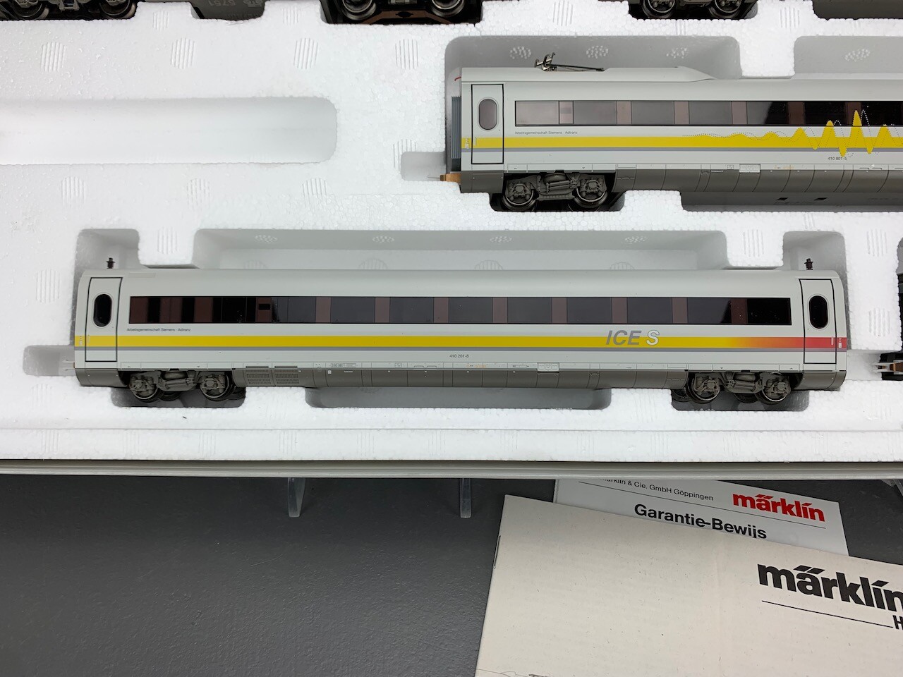 Märklin Digital HO 39710 ICE-S Powered Railcar Train Insider Model 1999 2 HO1306
