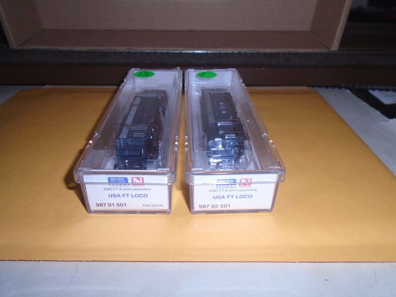 MICRO TRAINS #98701501 & 98702501 EMD FTA & FTB – UNITED STATES OF AMERICA N