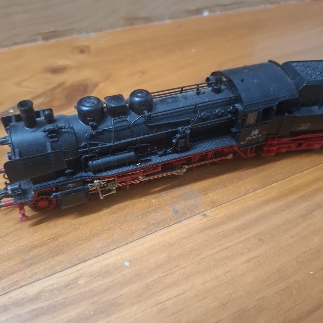 Fleischmann 4162 Steam Locomotive BR 038 547-6 DB DC H0 Mint! In Box