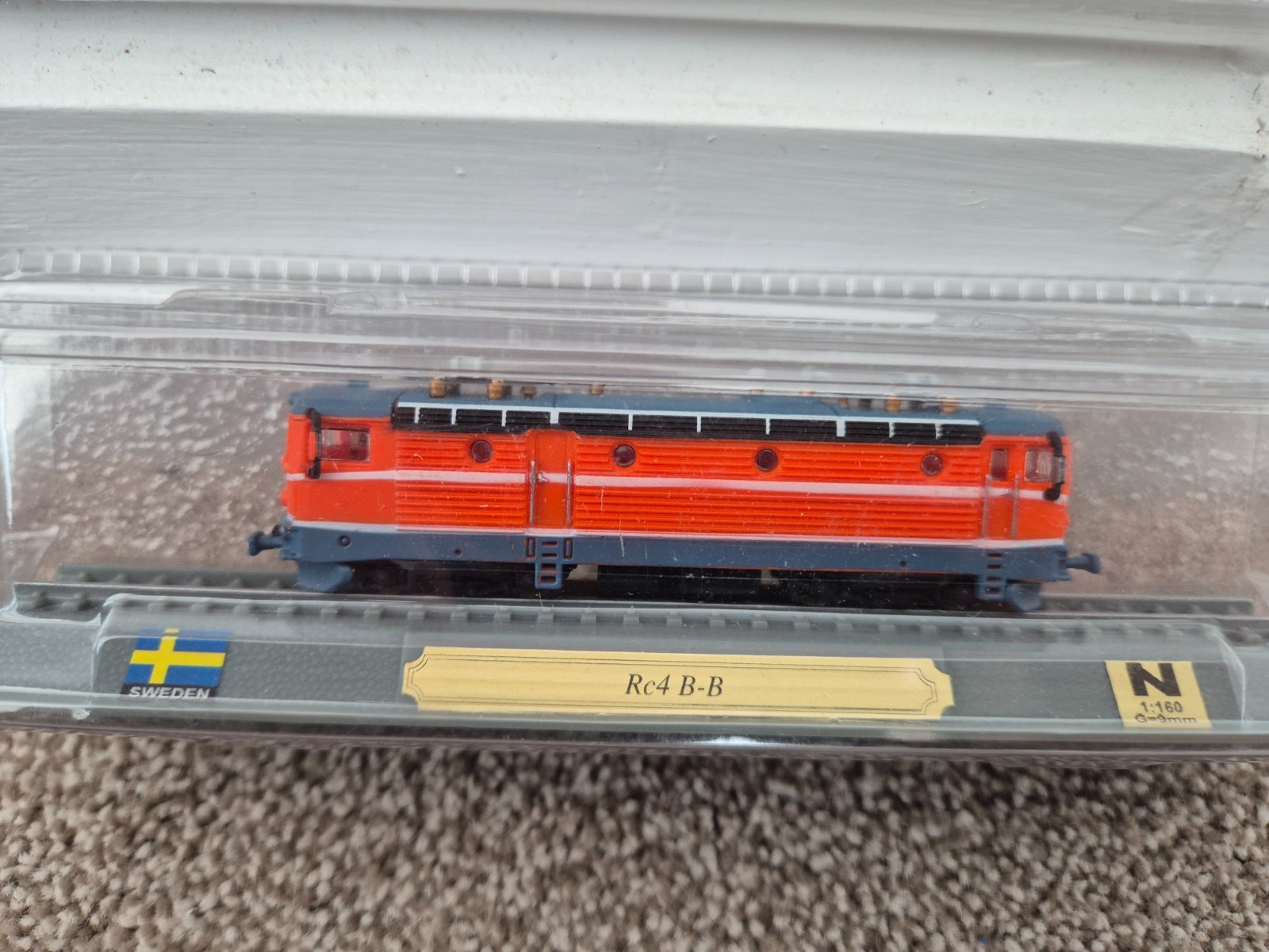 DEL PRADO N GUAGE 1/160 RC4 B-B SWEDEN LOCO LOCOMOTIVE TRAIN MODEL