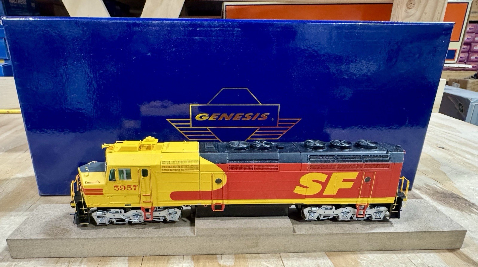 Athearn Genesis G67558 HO Santa Fe Kodachrome F45 #5957 DCC Ready! New!