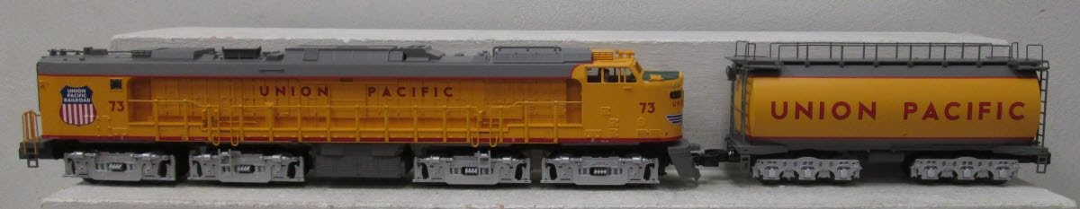 Lionel 6-18149 O Gauge Union Pacific Veranda Gas Turbine & Tender #73 w/ TMCC LN