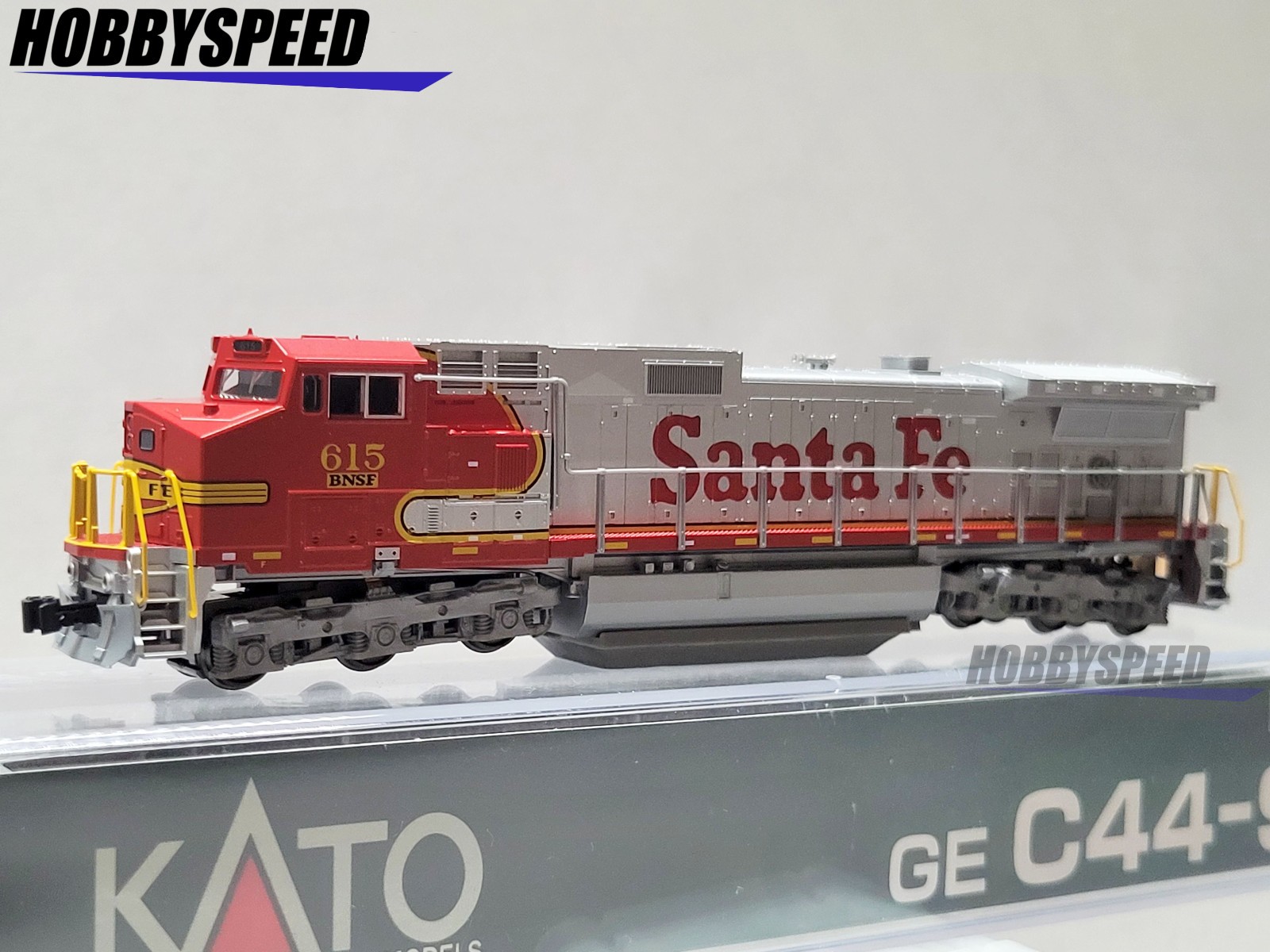 KATO BNSF SANTA FE WARBONNET C44-9W DIESEL ENGINE N SCALE train KAT176-3515 NEW