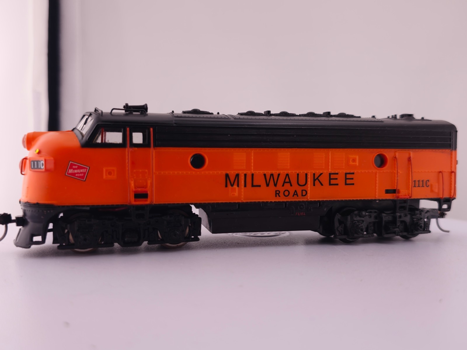 *READ* Life Like HO Scale Milwaukee Road F7 Diesel Locomotive 111C Model Train