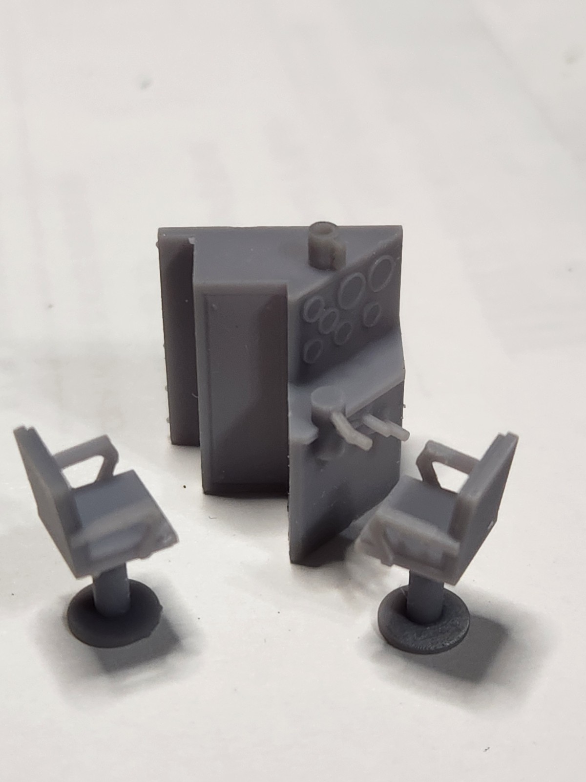 S Scale Freelance “Critter” Switcher Kit 3D Printed With Cab Interior Details