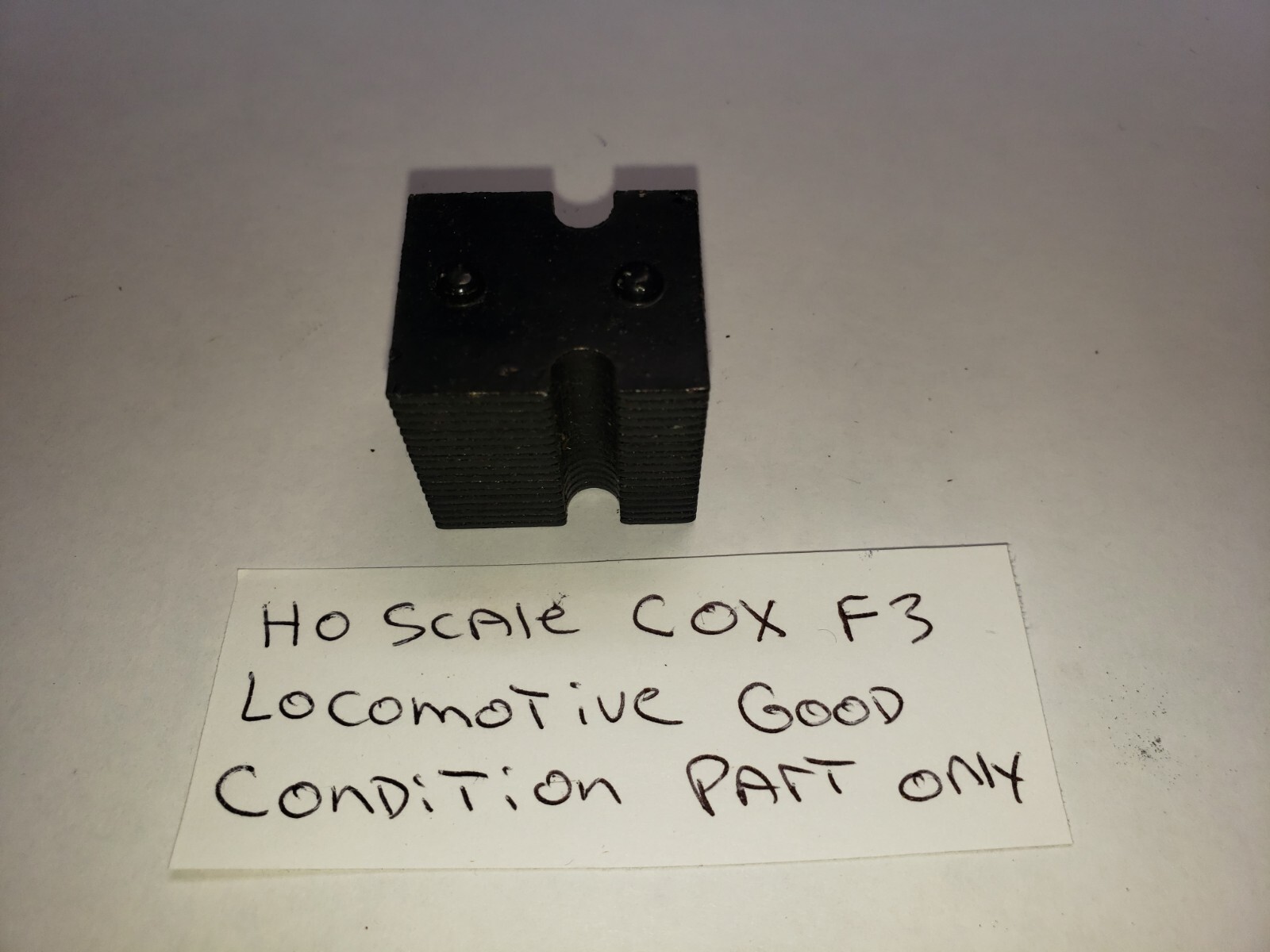 CHASSIS WEIGHT FOR F7 Diesel Locomotive Cox HO Tyco Hong Kong