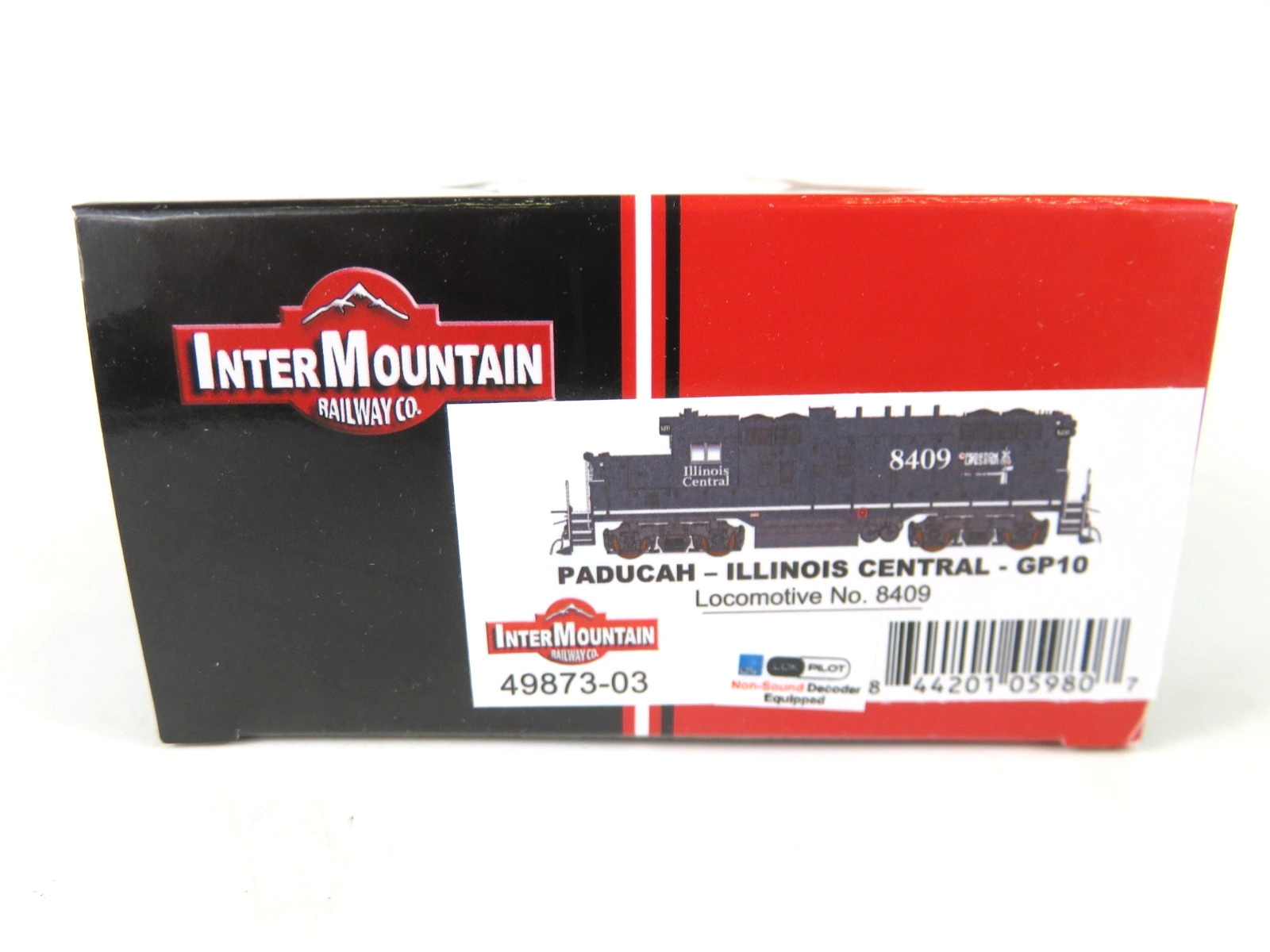 Intermountain 49873-03 HO Scale Illinois Central Paducah GP10 DCC Silent #8409