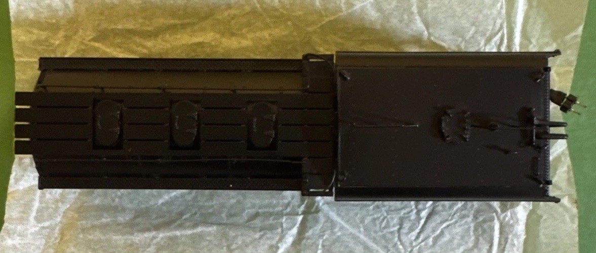 UP 4-8-2 MT 15,000 Gallon Tender Factory Paint Lettered Lights #7869 OMI: 1562.1