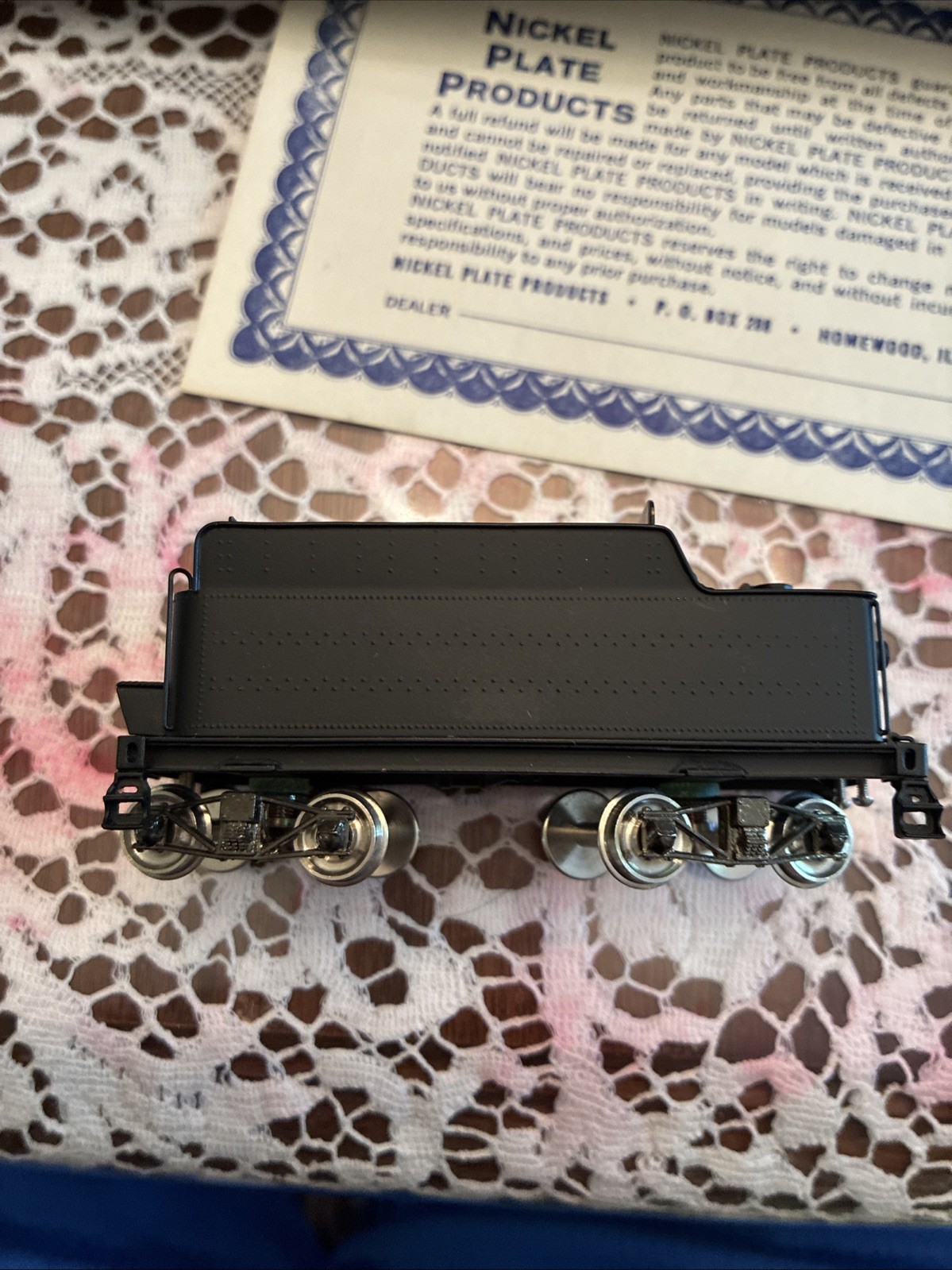 Nickel Plate Products Brass New York Ontario & Western Class U-1 4-6-0 HO Gauge
