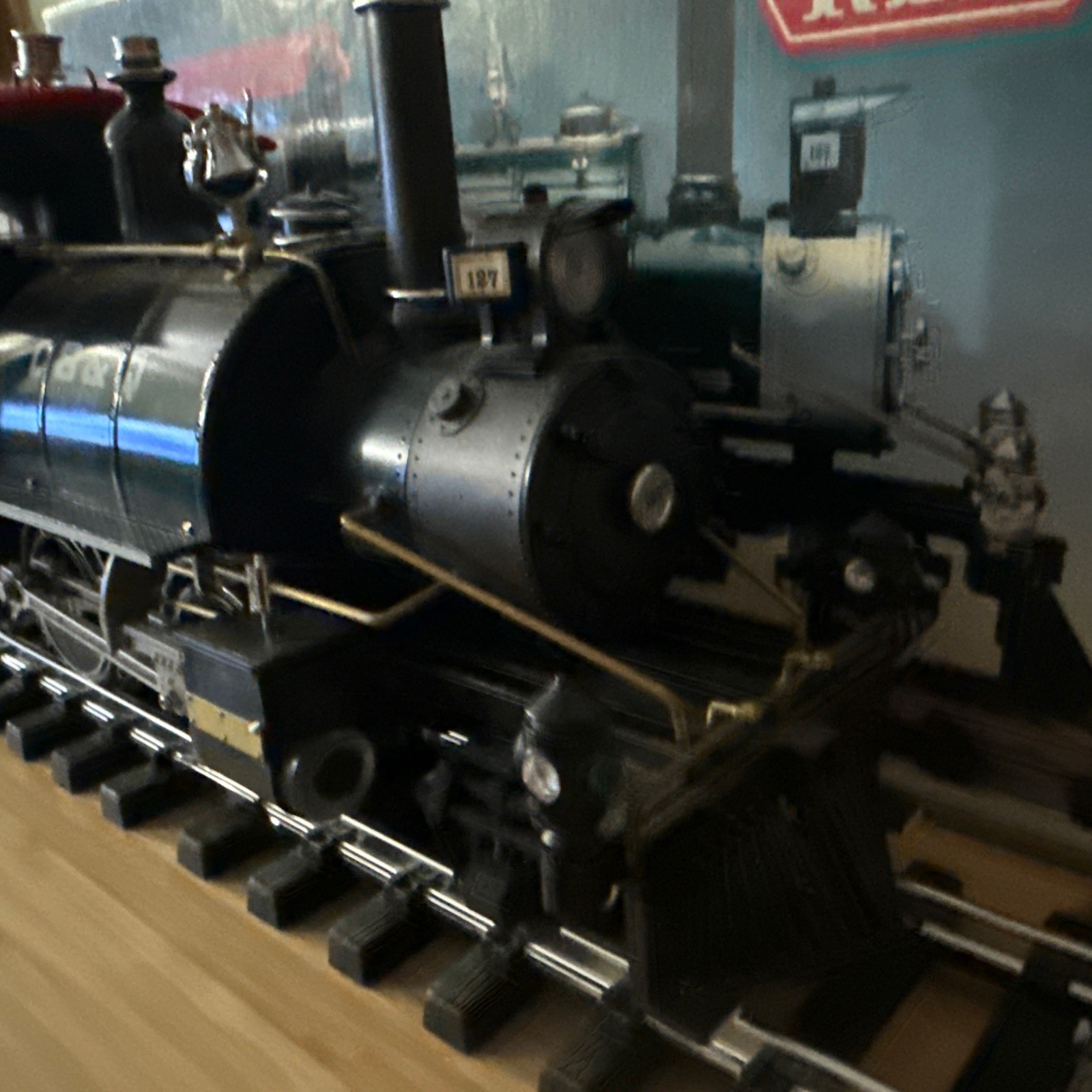 REA 2-4-2st Steam Locomotive G Scale Used CB&Q