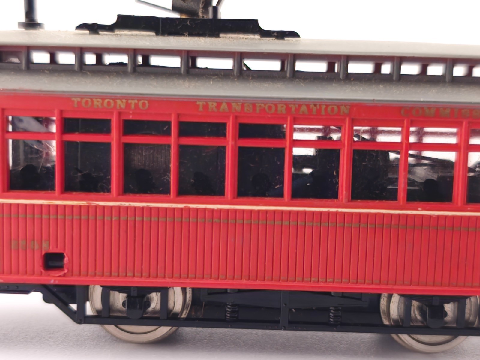 *READ Mehano RSO Atest HO Scale Powered Toronto Transportation Trolley Car RUNS