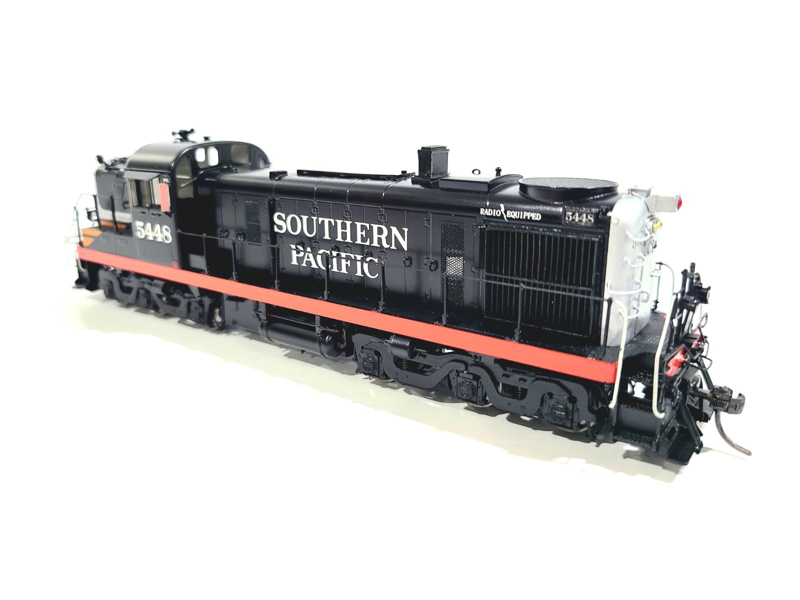 Division Point SP RSD-5 Southern Pacific Black Widow #5448 HO Brass #DP-8777.7