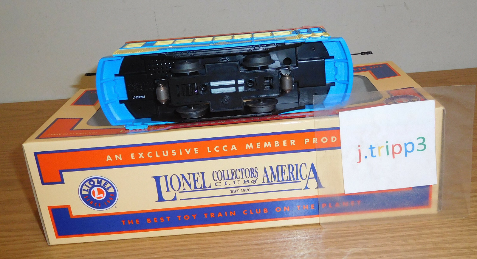 Lionel 2101270 LCCA Scranton Electric City Trolley Car O Gauge Train Motorized