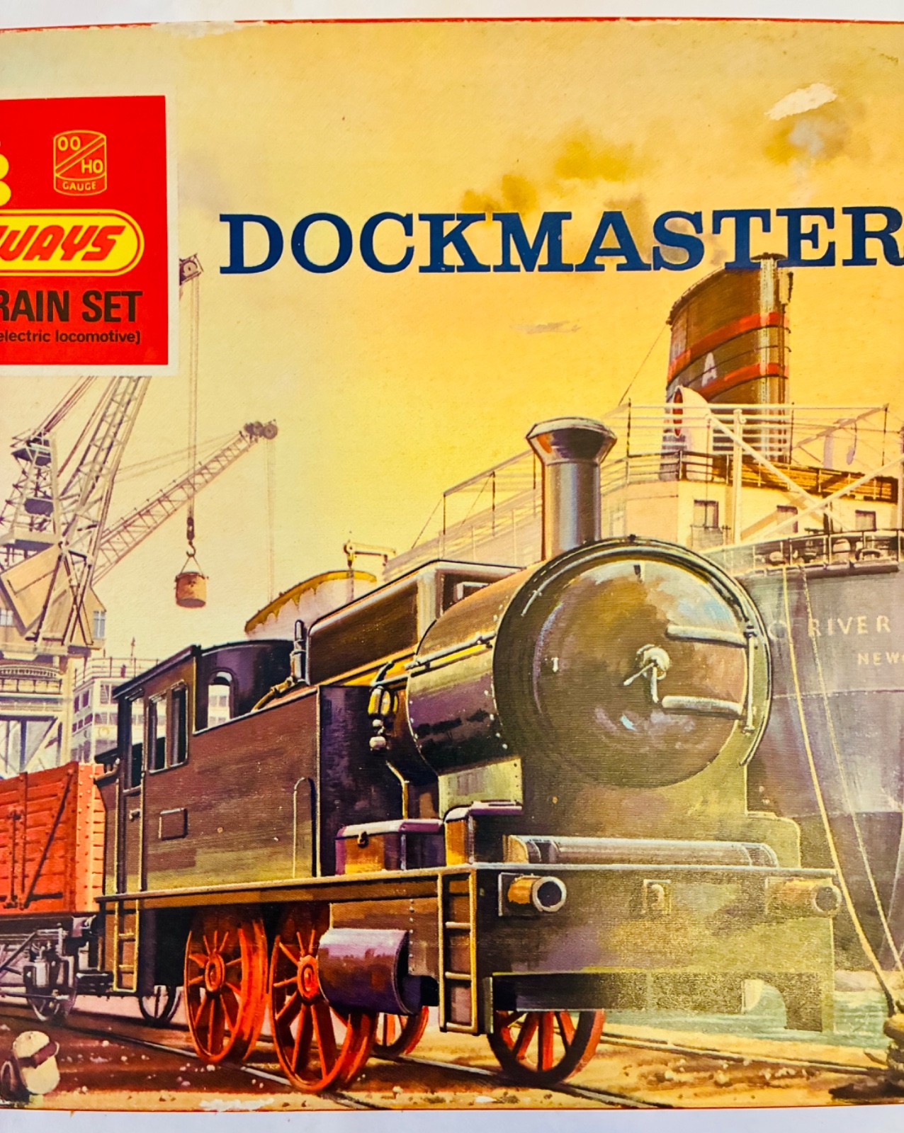 Collectible Tri-ang Railways Dockmaster RS.70 Train Set In Orig.Box look unused