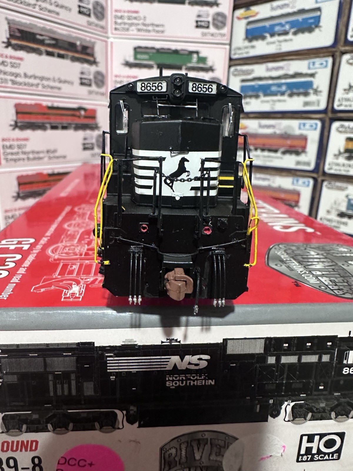 Scaletrains HO GE C39-8 Phase III Norfolk Southern #8656 DCC&Sound USED Heavily